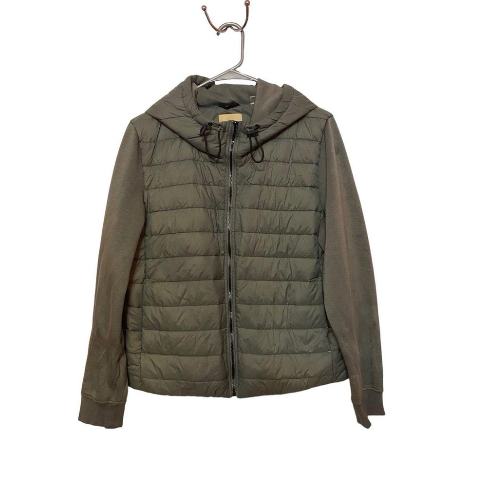 NWOT puffer fleece hooded jacket